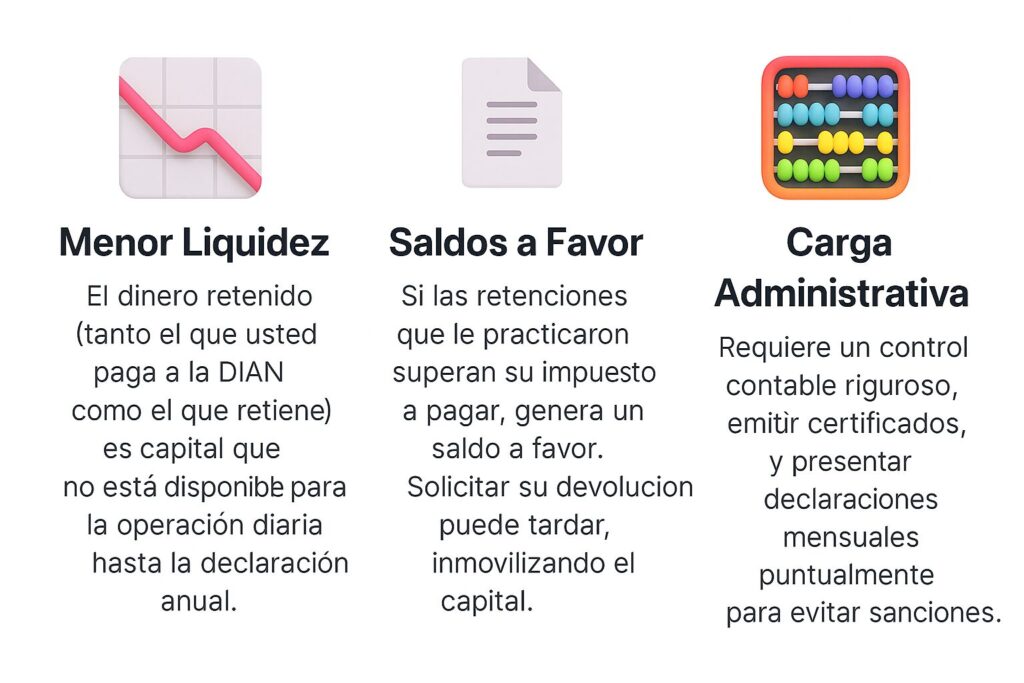 como afecta tu empresa la retención